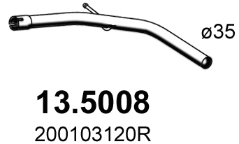 Exhaust Pipe (13.5008)