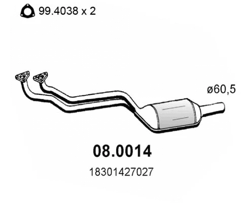Catalytic Converter (08.0014)