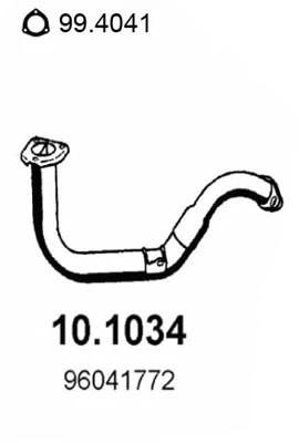 Exhaust Pipe (10.1034)