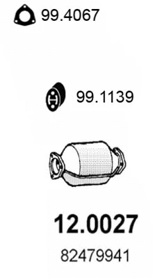 Catalytic Converter (12.0027)