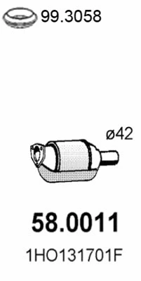 Catalytic Converter (58.0011)