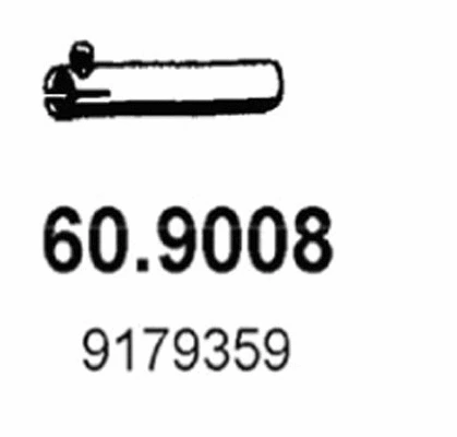 Exhaust Pipe (60.9008)