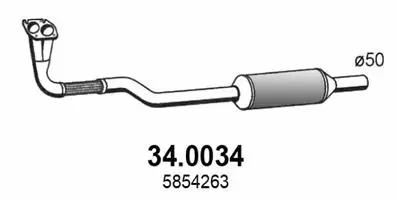 Catalytic Converter (34.0034)