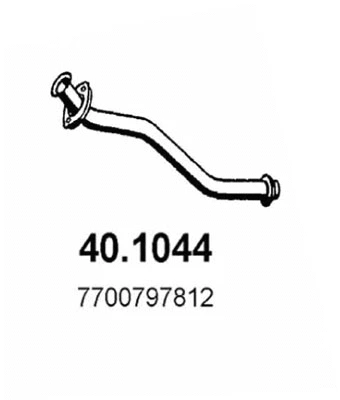 Exhaust Pipe (40.1044)