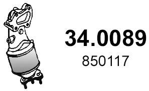 Catalytic Converter (34.0089)