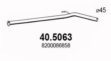 Exhaust Pipe (40.5063)