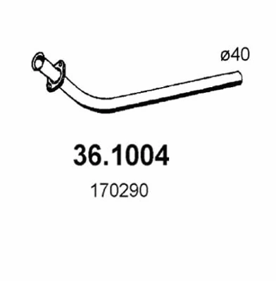 Exhaust Pipe (36.1004)