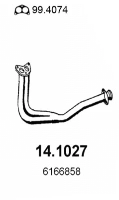 Exhaust Pipe (14.1027)