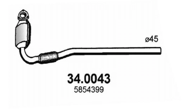 Catalytic Converter (34.0043)