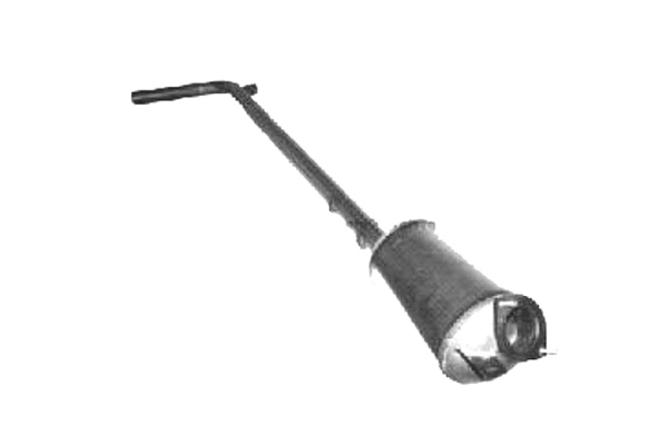 Soot/Particulate Filter, exhaust system (40.15002)