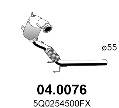 Catalytic Converter (04.0076)
