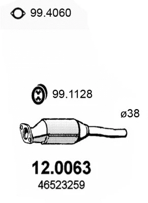 Catalytic Converter (12.0063)