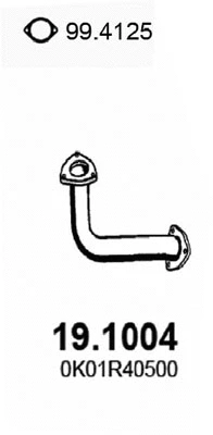 Exhaust Pipe (19.1004)