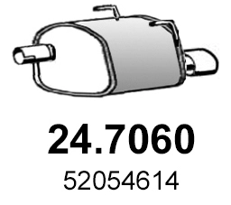 Rear Muffler (24.7060)