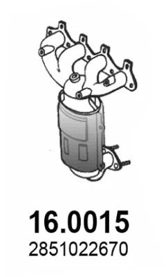 Catalytic Converter (16.0015)