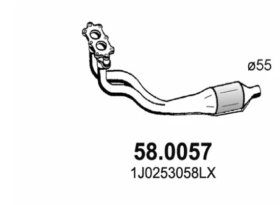 Catalytic Converter (58.0057)