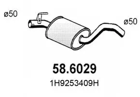 Centre Muffler (58.6029)