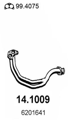 Exhaust Pipe (14.1009)