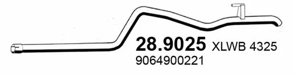 Exhaust Pipe (28.9025)