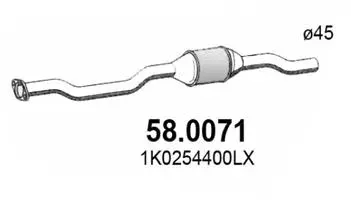 Catalytic Converter (58.0071)
