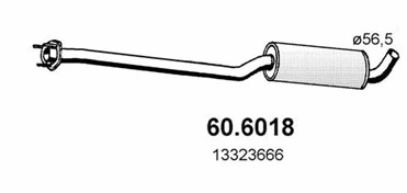 Centre Muffler (60.6018)