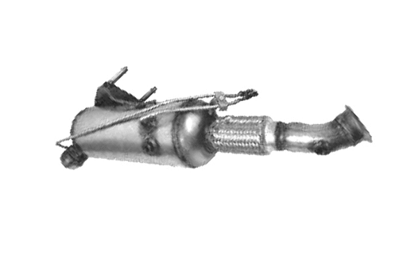Soot/Particulate Filter, exhaust system (58.15005)