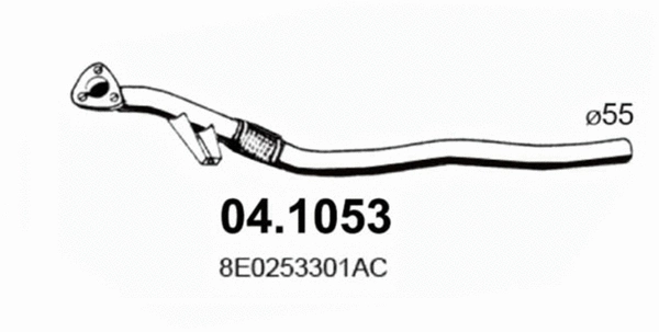 Exhaust Pipe (04.1053)