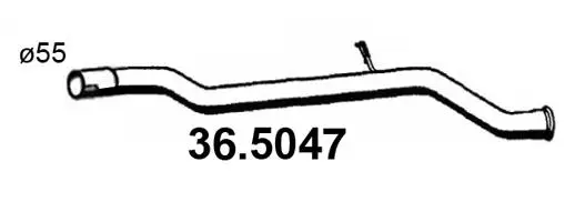 Exhaust Pipe (36.5047)