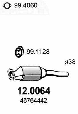 Catalytic Converter (12.0064)