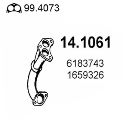 Exhaust Pipe (14.1061)