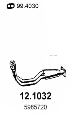Exhaust Pipe (12.1032)