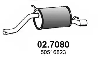 Rear Muffler (02.7080)