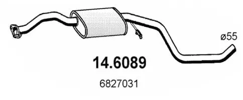 Centre Muffler (14.6089)