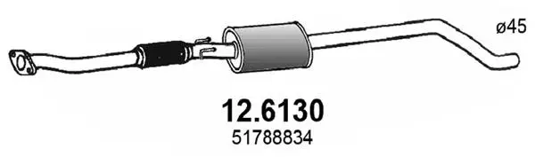 Centre Muffler (12.6130)