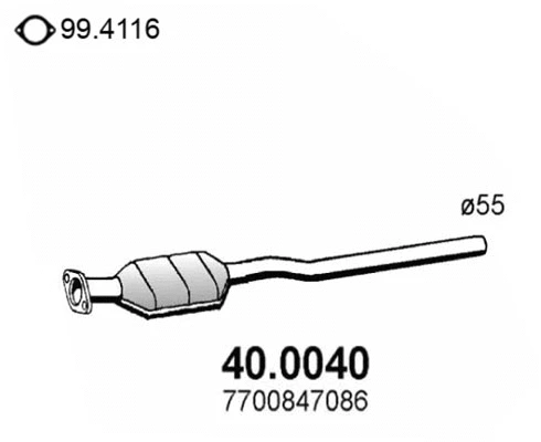 Catalytic Converter (40.0040)