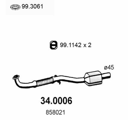 Catalytic Converter (34.0006)