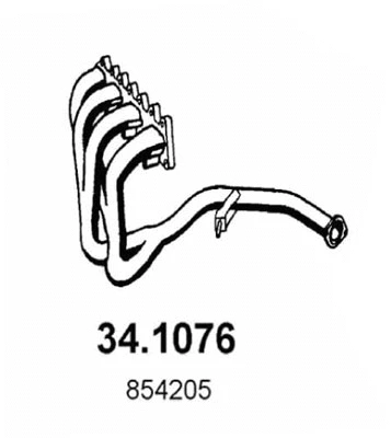Exhaust Pipe (34.1076)