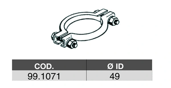 Pipe Connector, exhaust system (99.1071)