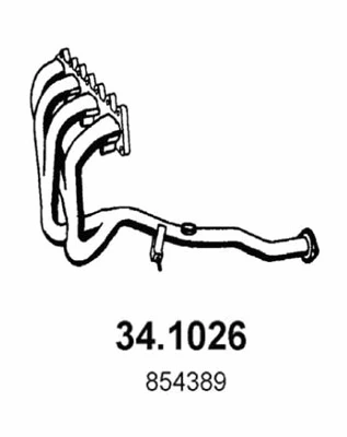 Exhaust Pipe (34.1026)