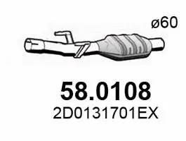 Catalytic Converter (58.0108)