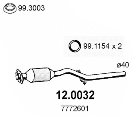 Catalytic Converter (12.0032)