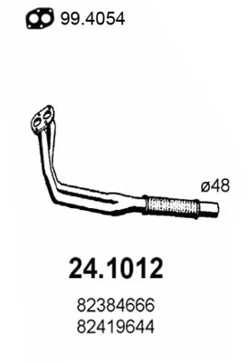 Exhaust Pipe (24.1012)