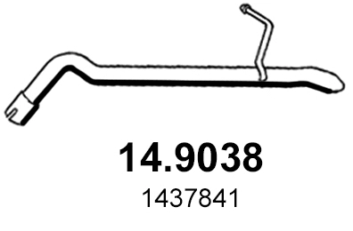 Exhaust Pipe (14.9038)
