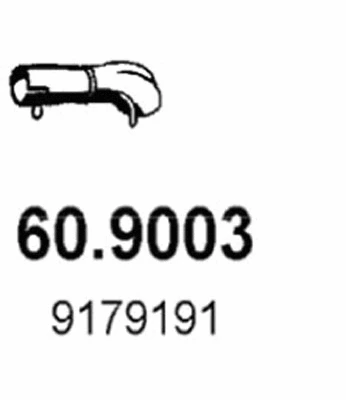 Exhaust Pipe (60.9003)