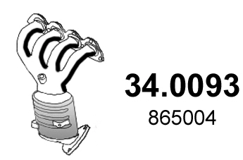 Catalytic Converter (34.0093)