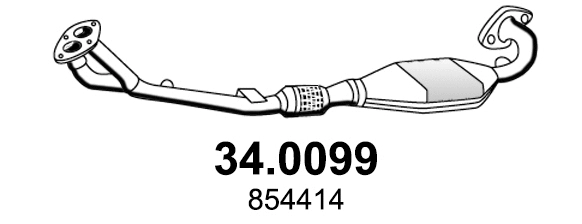 Catalytic Converter (34.0099)