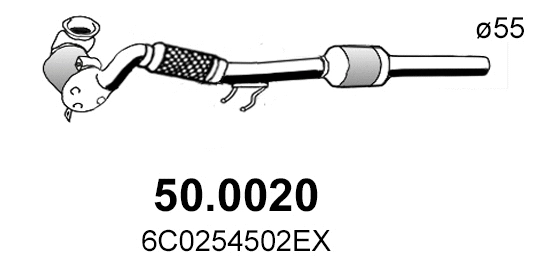 Catalytic Converter (50.0020)