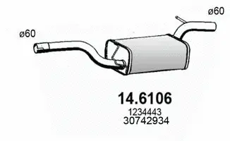 Centre Muffler (14.6106)