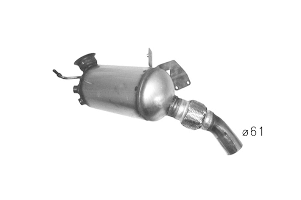 Soot/Particulate Filter, exhaust system (08.15012)