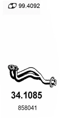 Exhaust Pipe (34.1085)